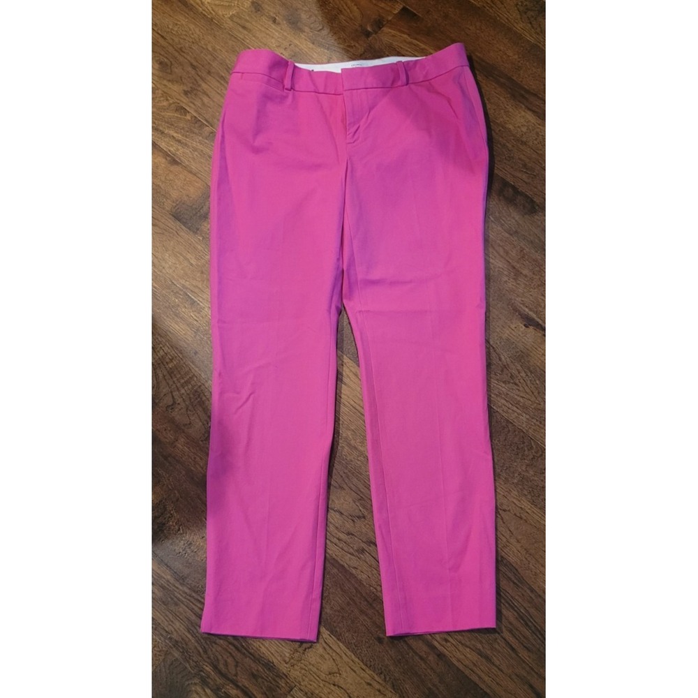 Crown and Ivy Hot Pink Slim Fit Dress Pants Womens Size 8